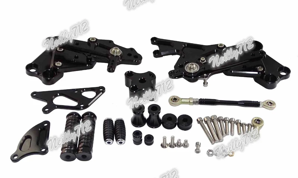 Waase для KTM Duke 125 200 390 2011 2012 2013 Регулируемый наездник задние комплекты Rearset Подножка для ухода за кожей ног колышки