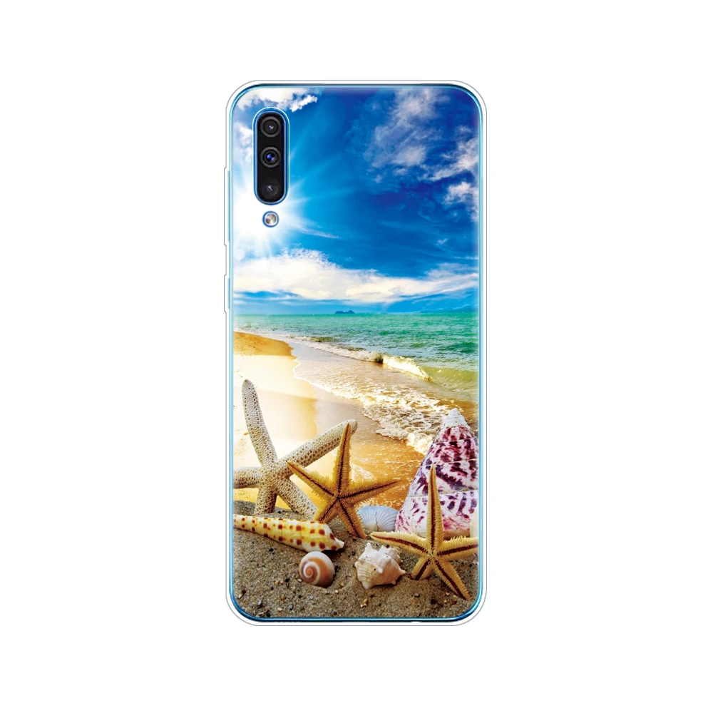 Чехол для samsung Galaxy A50, силиконовый чехол для задней панели телефона, чехол для samsung A50 A505 A505F, SM-A505F бампер, 6,4 дюймов - Цвет: 52393