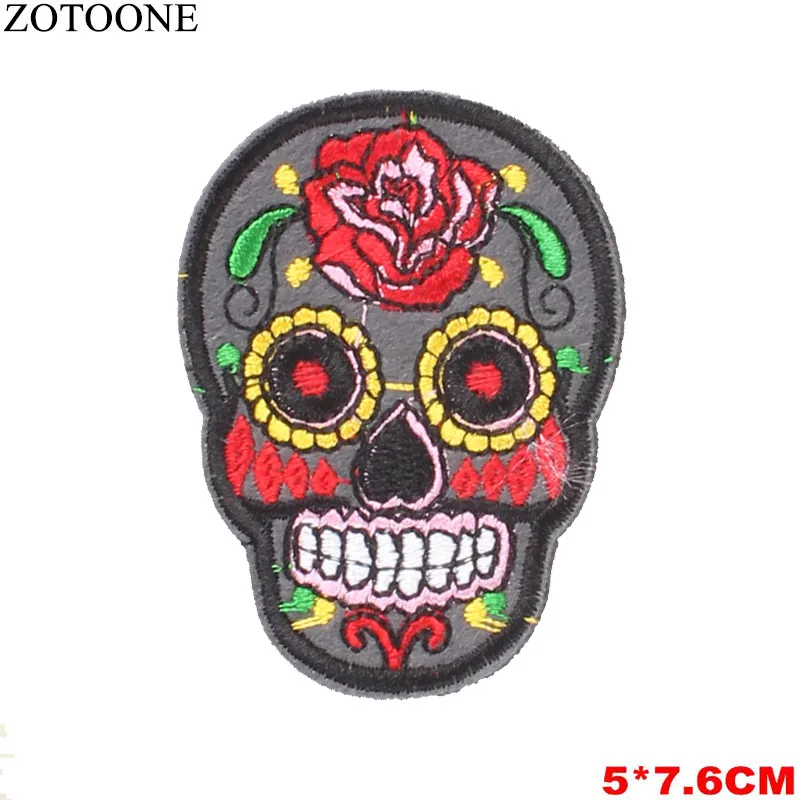 ZOTOONE 1 шт. письмо нашивка &quotфрукт&quot Дешевые Вышитые милые патчи хиппи гладить на