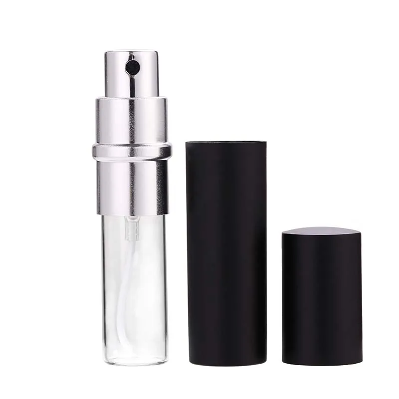 5ML hei 12 мл 1 шт и модный алюминиевый флакон для духов с мини Атомайзеры, бутылочки с пульверизатором портативный контейнер для духов - Цвет: 5ML hei