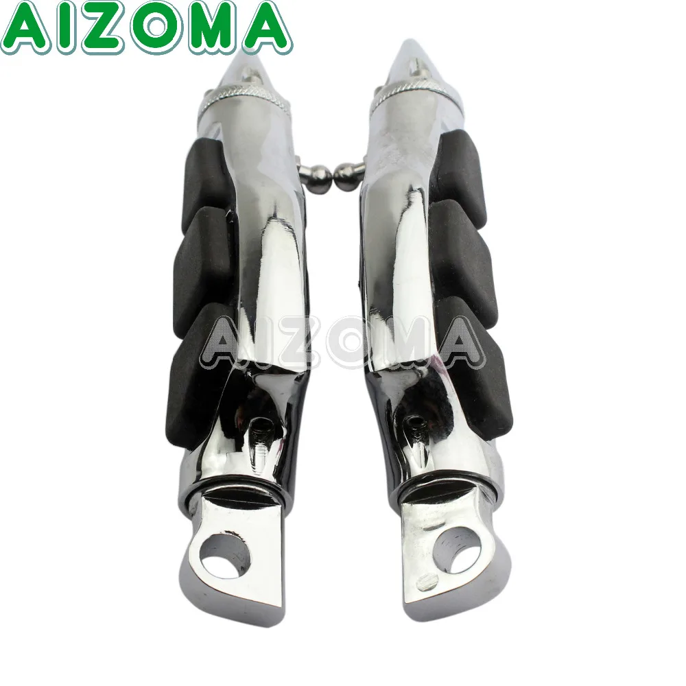 Пара хромированных колышек на шпильках для пассажирского мотоцикла Harley Touring Rocket |