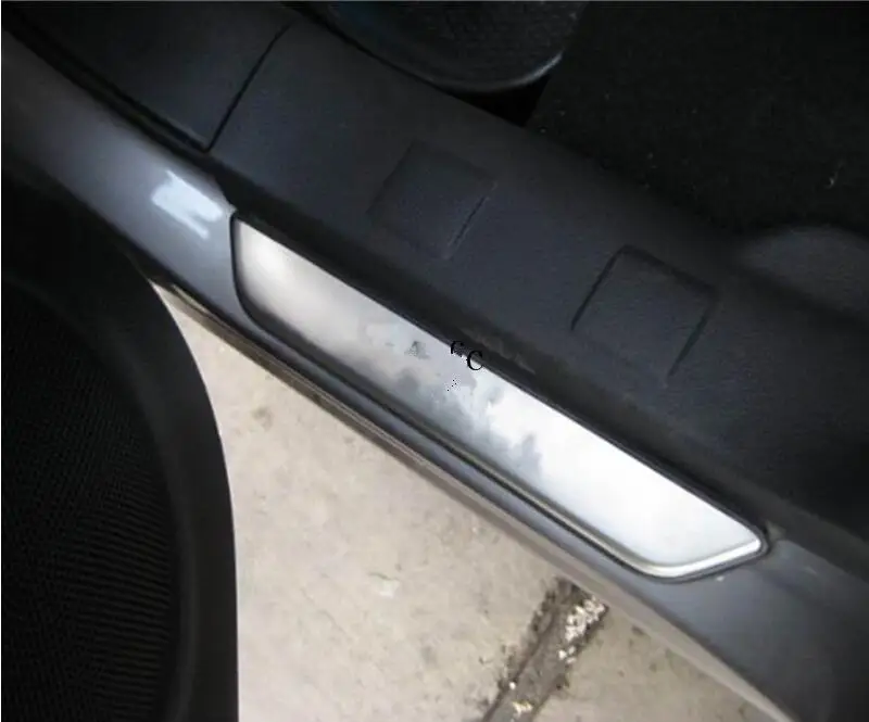 Накладка на порог двери из нержавеющей стали для Nissan X Trail T31 2008 2013 аксессуары