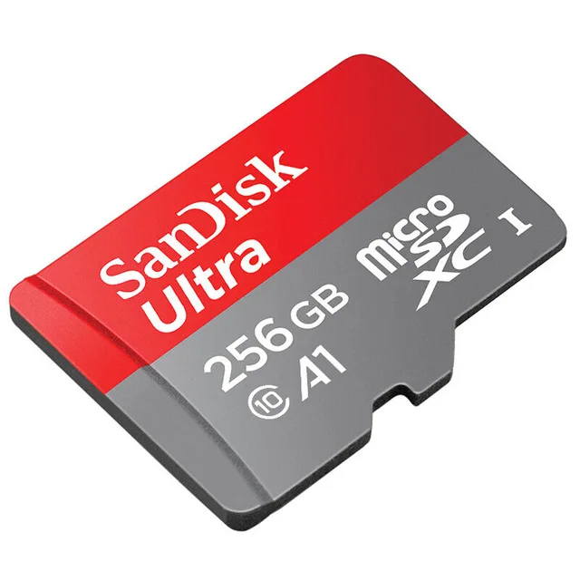 256gb sandisk ультра Micro SD карты 256 ГБ 100 МБ/с. C10 флэш-карта памяти 200GB 256GB Microsd 400 ГБ TF Карта A1 для телефона для настольного компьютера - Емкость: 256gb