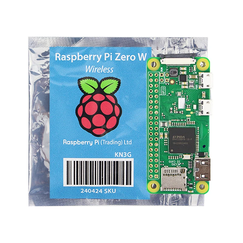 

2017 Raspberry Pi Zero W Плата 1 ГГц ЦП 512 МБ ОЗУ с WIFI и Bluetooth RPI 0 Вт