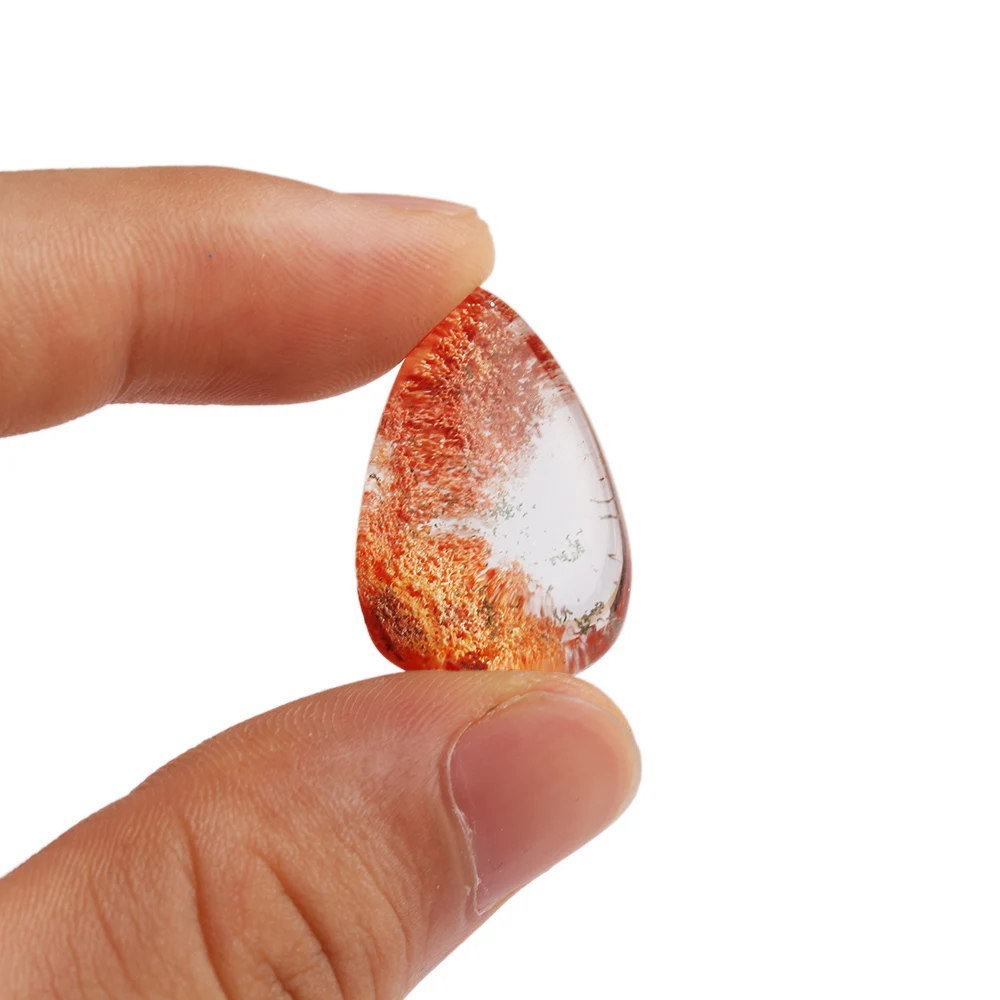1 шт. натуральный желтый Ghost Phantom Quartz Кристальный камень с лечебным действием