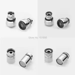 Аэратор для смесителя, серебристый, с поворотом на 360 градусов, 16-24 мм