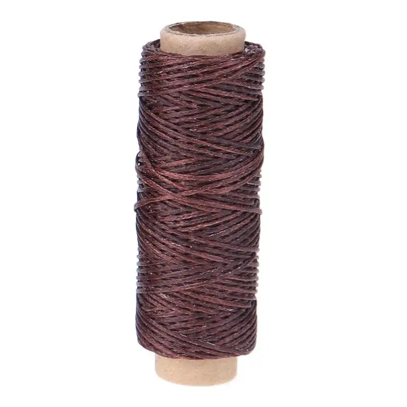 10 шт. 50 м 150D Кожа Швейные восковые нити ремесло DIY Ручная строчка шнур нить для ремесла ремонт обуви швейные инструменты - Цвет: 1Pcs