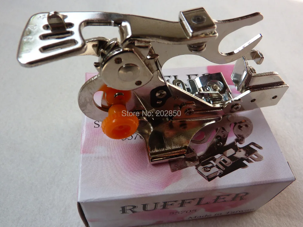 Домашняя многофункциональная прижимная лапка для швейной машины с оборками 4