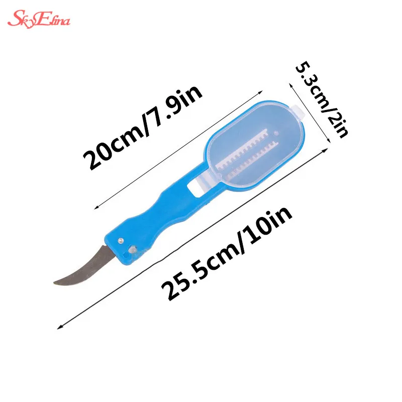 Home Kitchen Garden Cooking Tool Clean Convenient Scraping Scale Kill Fish With Knife Machine Accessories 6z |