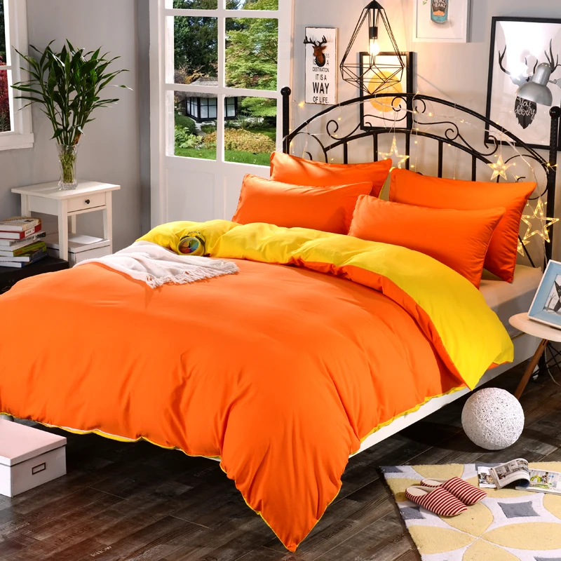 1 pcs high quality solid color super soft encryption fabric Duvet Cover a variety of specifications to open custom