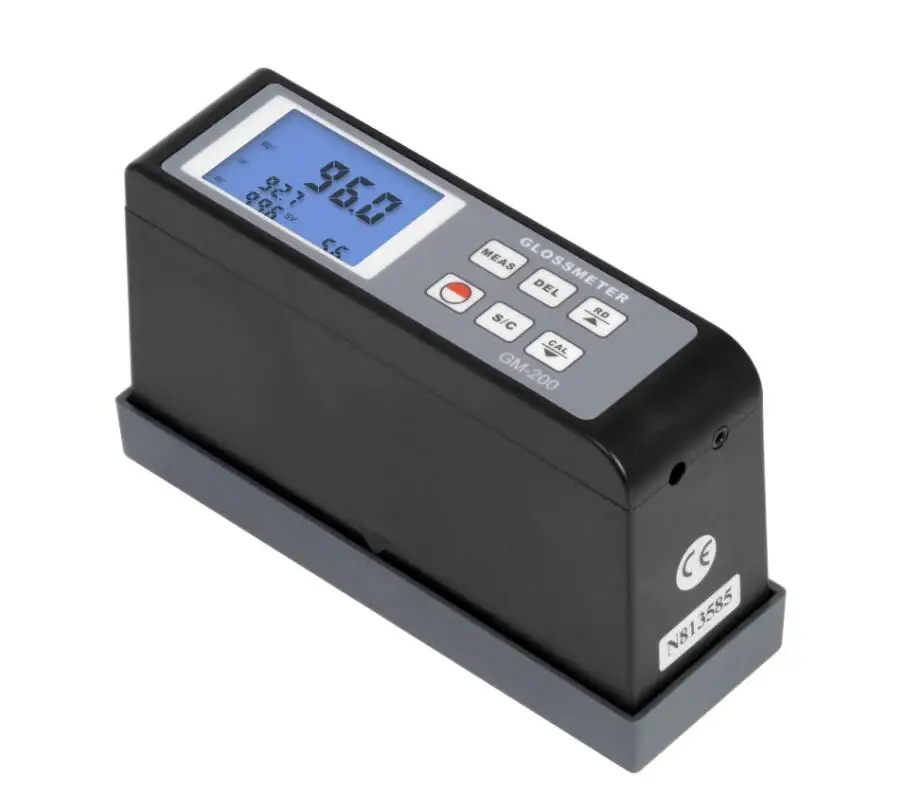 

Gloss Meter GM-200 Multi-Angle Measure 20/60/85 degree Measure range 0.1 ~ 200GU Glossmeter 4 Digits Backlit LCD
