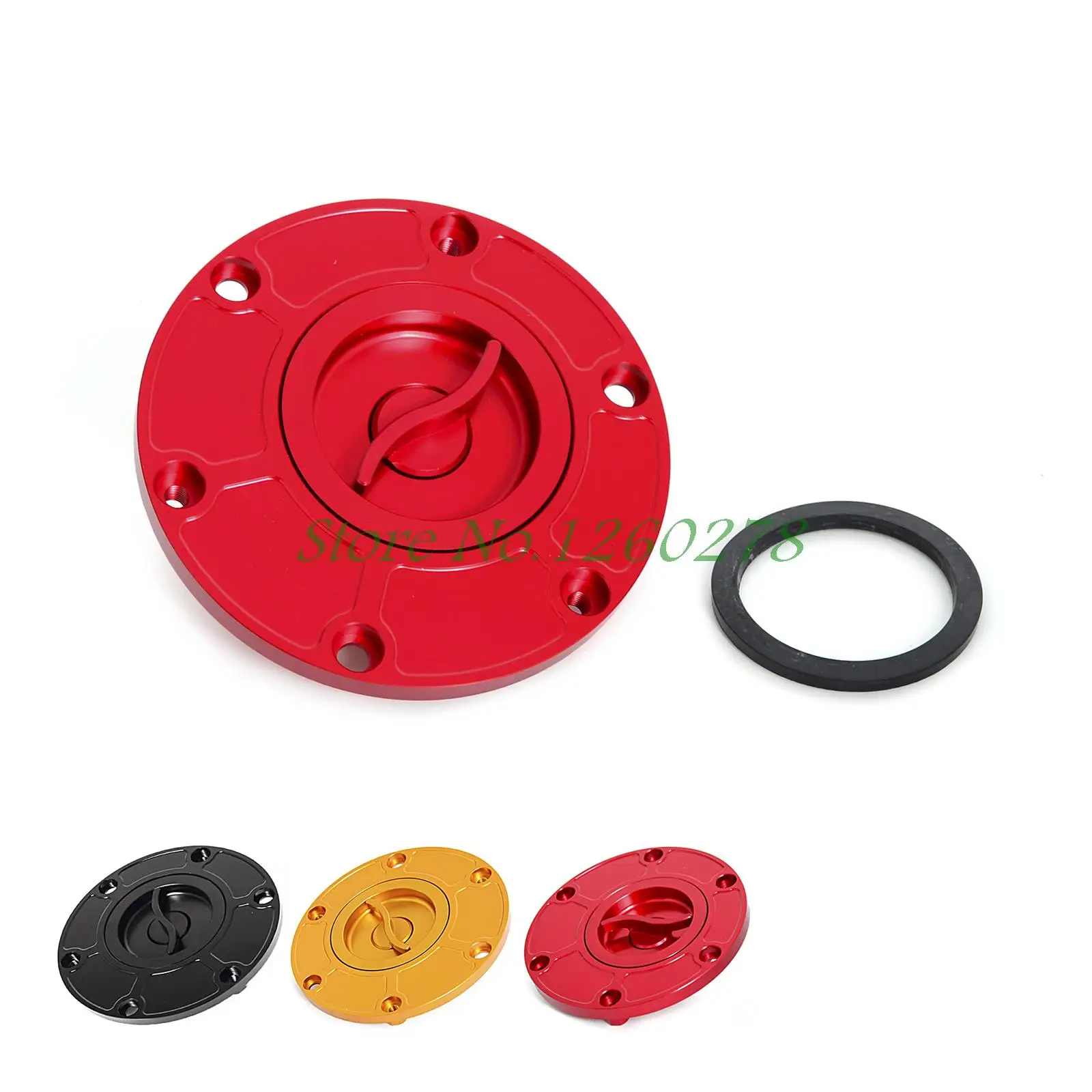 Keyless CNC алюминиевый топливный газовый бак Крышка для Triumph Daytona 600/650/T595 Tiger 800 800XC TT600All