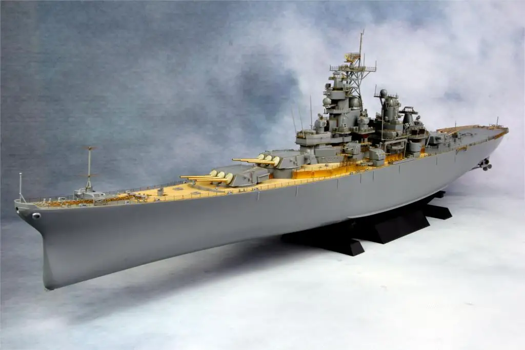 Новые военные корабли ARTWOX 78029 Миссури включая деревянную колоду 5 Tamiya PE 3M AD10001