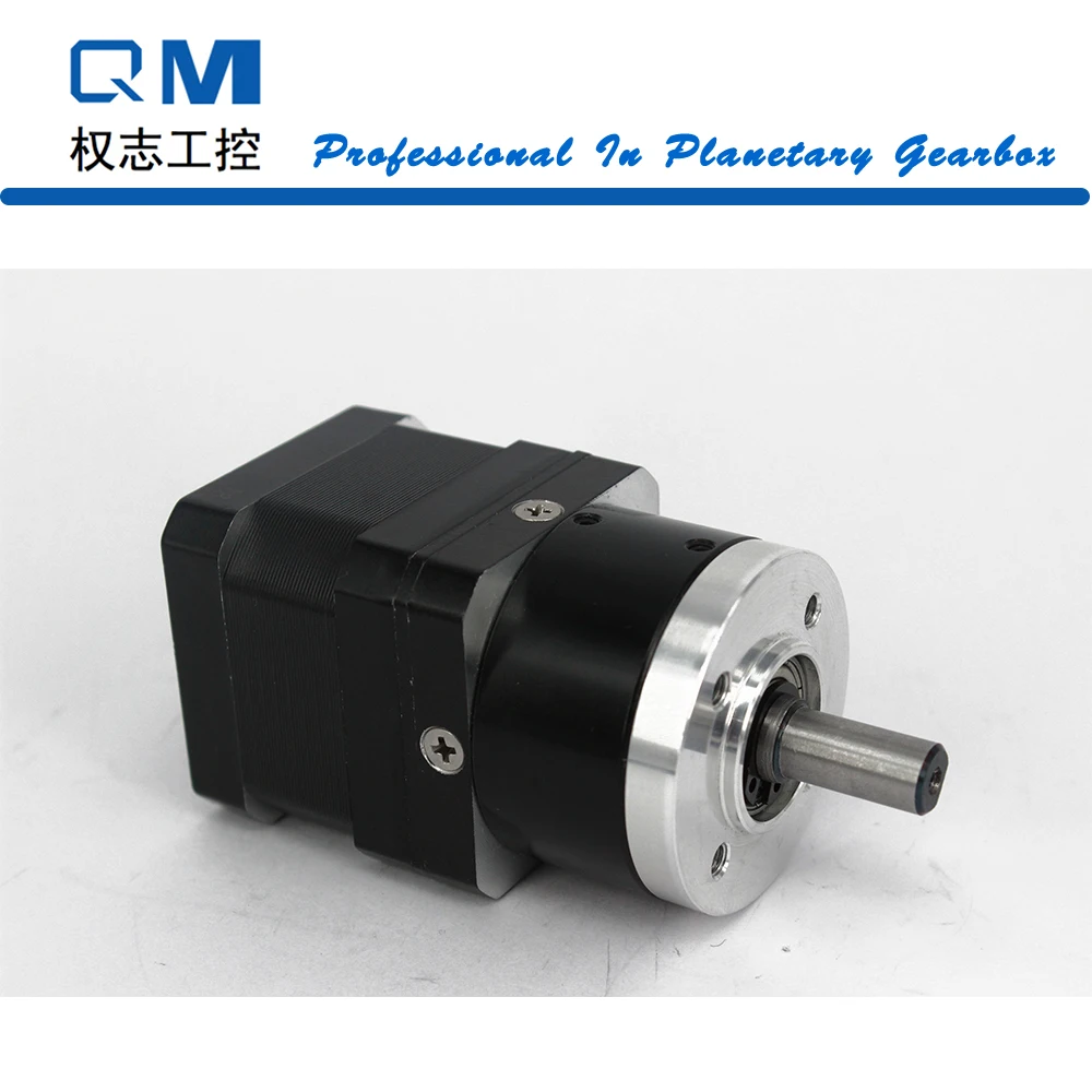 Шестеренчатый шаговый двигатель планетарный редуктор отношение 3:1 nema 17 L = 34 мм