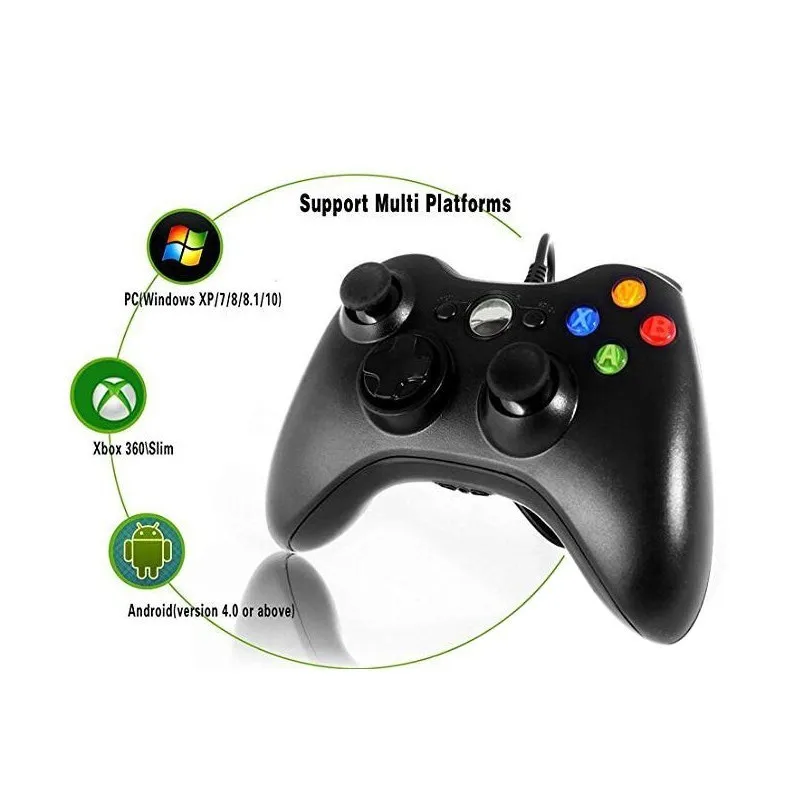 Геймпад для Xbox 360 проводной контроллер джойстик Xbox360 игровой геймпад