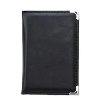 Black 1 шт., хит, российские Авто водительские права, сумка, кошелек, бизнес кредитный держатель для карт из искусственной кожи, для вождения автомобиля, документов, защитный чехол - Цвет: Black