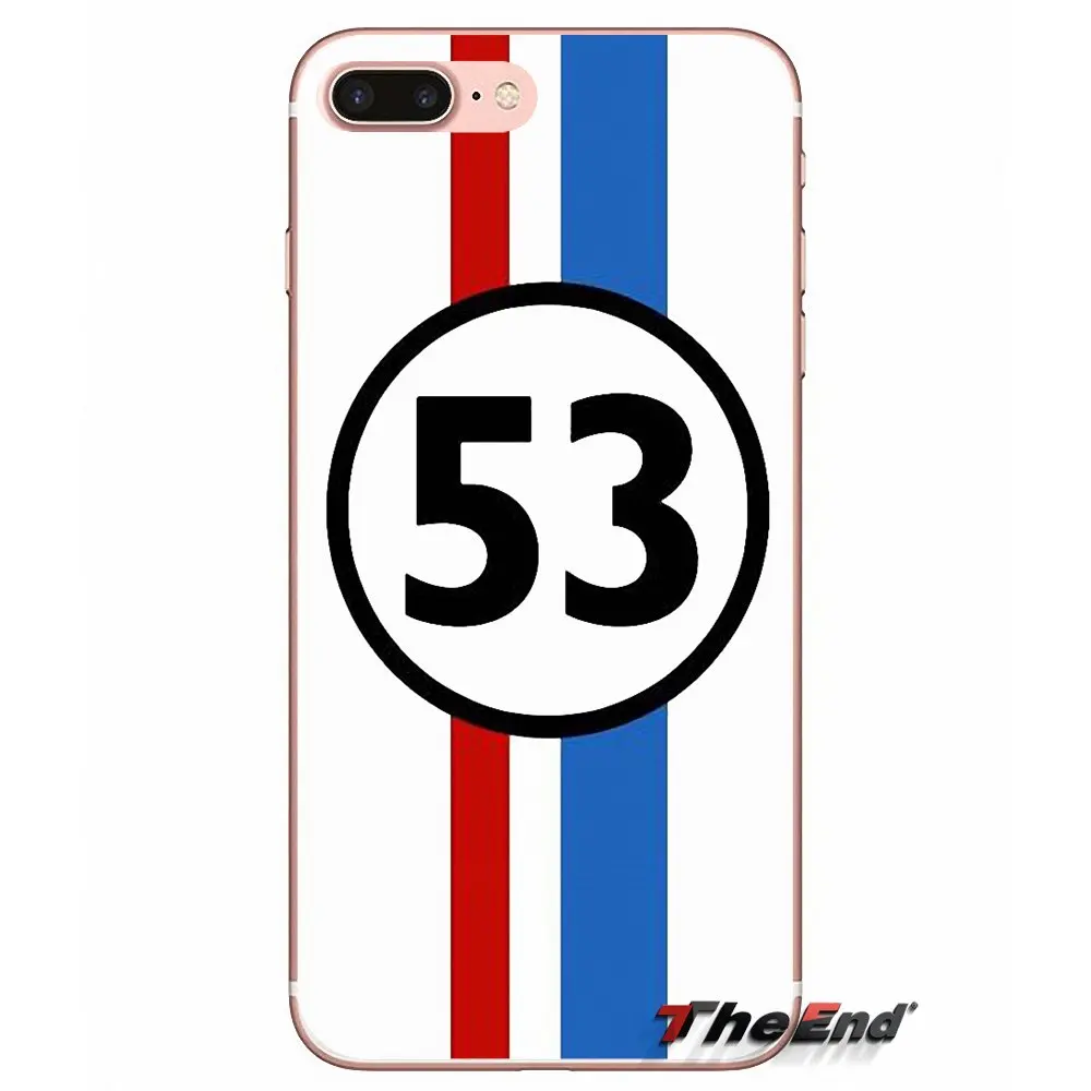 Для Xiaomi Mi6 Mi 6 A1 Max Mix 2 5X 6X Redmi Note 5 5A 4X 4A A4 4 3 Plus Pro Herbie 53 VW bug beetle аксессуары чехол для
