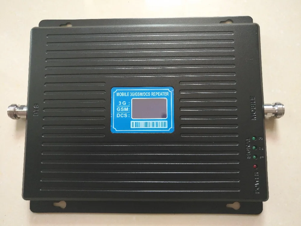 2G 3G 4G GSM 900 DCS 1800 WCDMA 2100 MHz трехполосный мобильный телефон Сотовая сеть усилитель