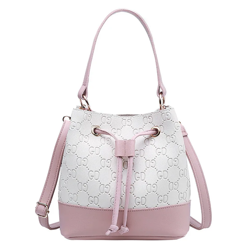 Модная Сумка мешок через плечо сумки для женщин кожаные Большая вместительная