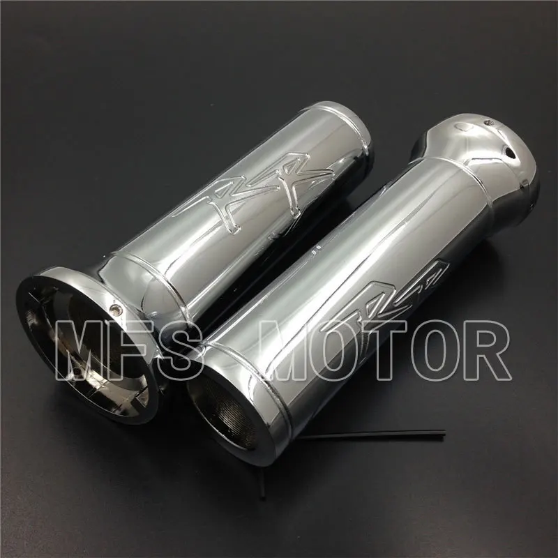 

For Honda CBR 600 900 929 954 1000 RR 600RR F1 F2 F3 F4 F4i Motorcycle Handlebar Grips CHROME