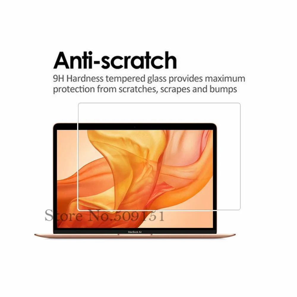 9H Tempered Glass Screen Protector For MacBook New Air 13 2018 A1932 13.3 inch film Guard | Компьютеры и офис
