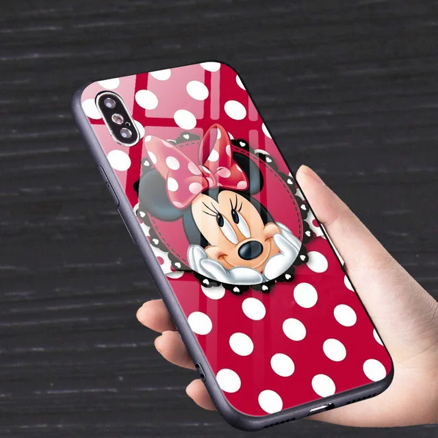 mntthdbd Милый мультяшный чехол для телефона из закаленного стекла TPU s для iPhone 11 Pro XR XS MAX X, чехол для iPhone 6 7 8 6 S Plus, чехол, Fundas Coque - Цвет: mntthdbd
