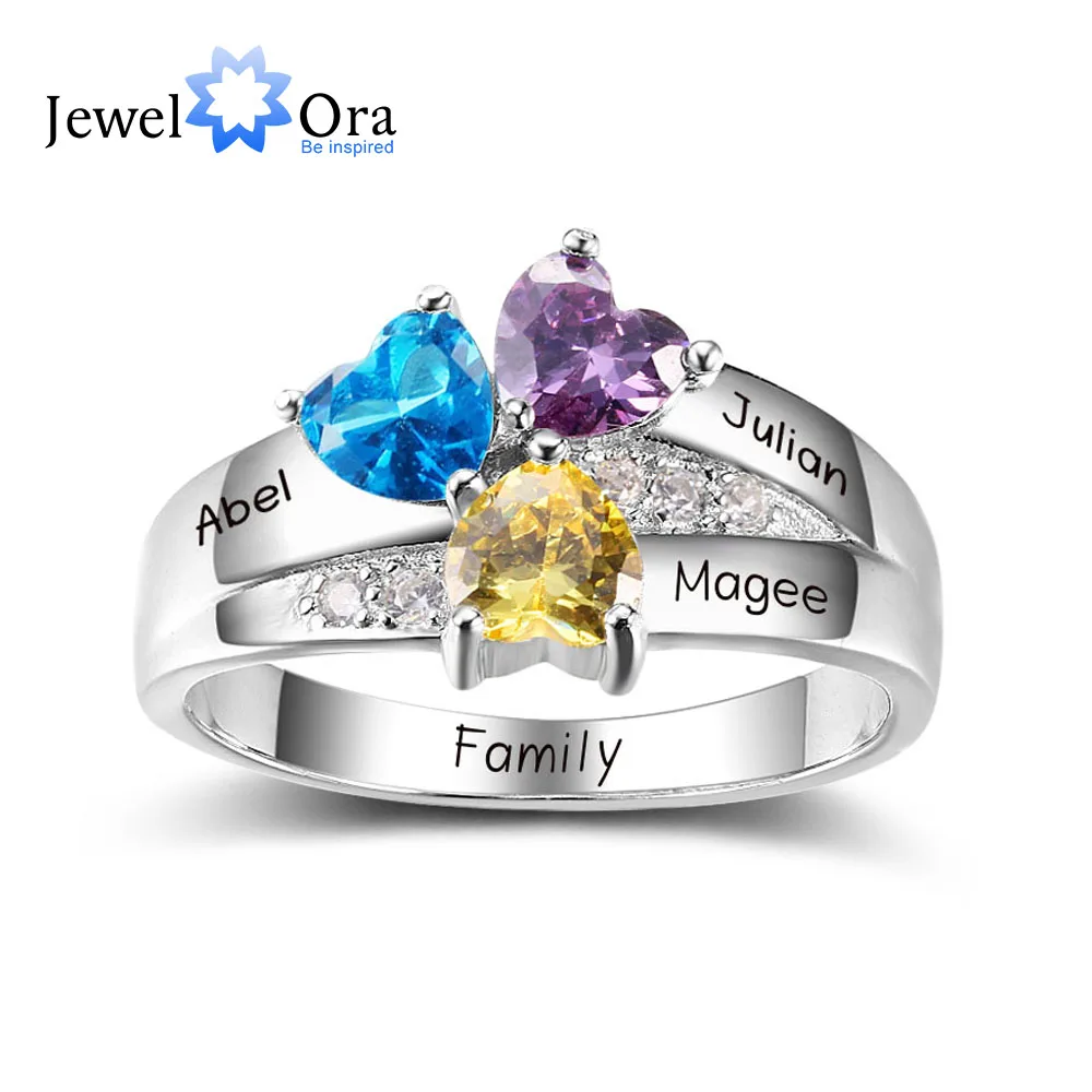 Персонализированные Выгравированный Имени Ювелирные Изделия на Форме Сердце с