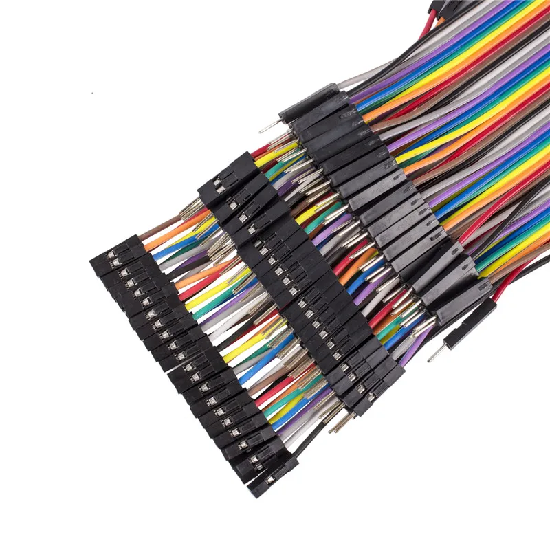 Dupont Line 120 шт 10 см папа + мама и Перемычка провод кабель для Arduino|jumper wire|line dupontjumper arduino