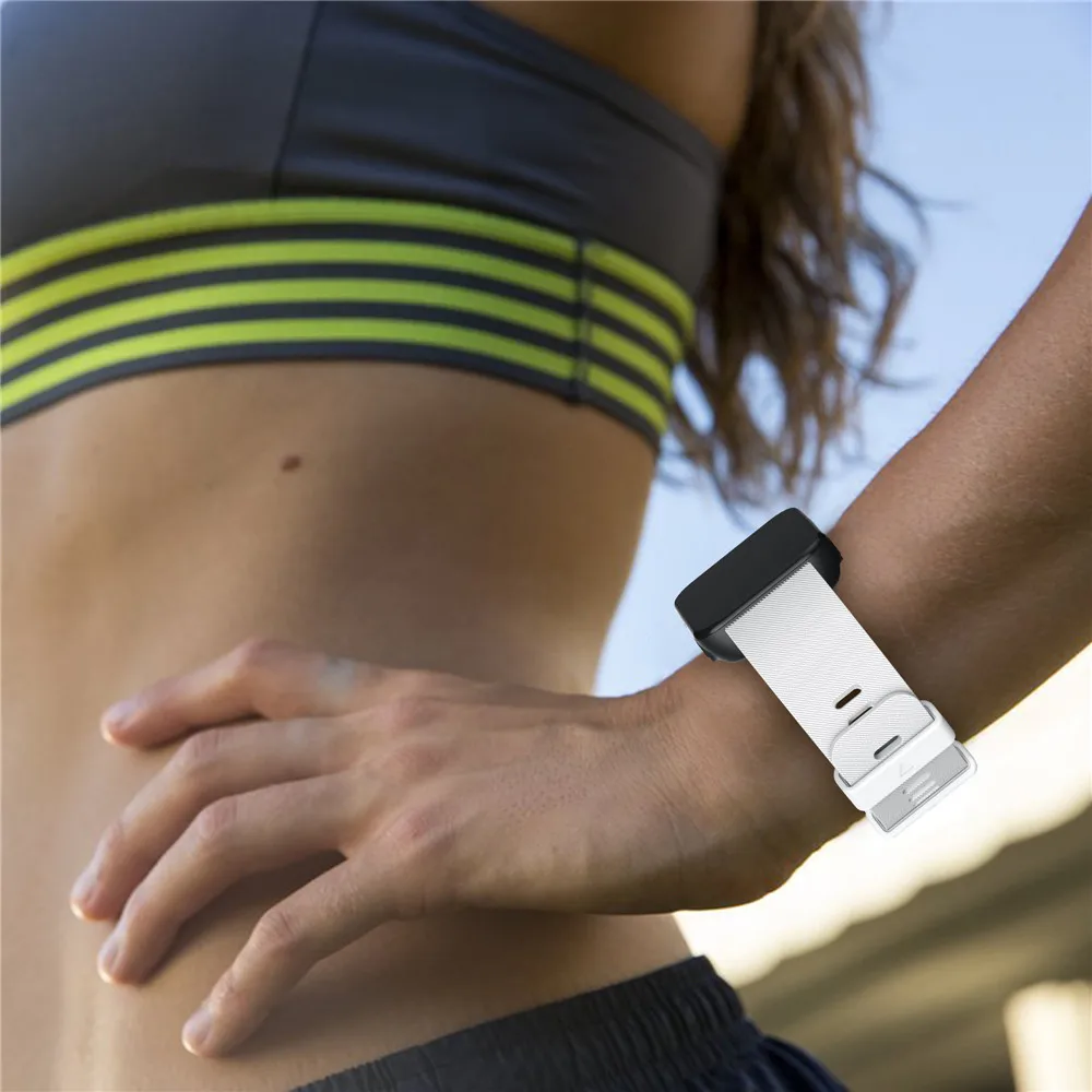Силиконовый ремешок для наручных часов Garmin Forerunner 35 сменный браслет 35|Ремешки