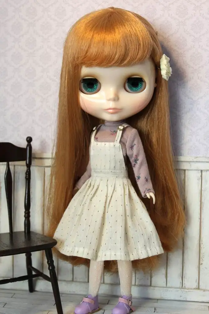 JSB11 Милая Одежда для куклы BJD, комплект из двух предметов, милые костюмы для куклы Blyth, пальто с платьем, Одежда для куклы, аксессуары для куклы