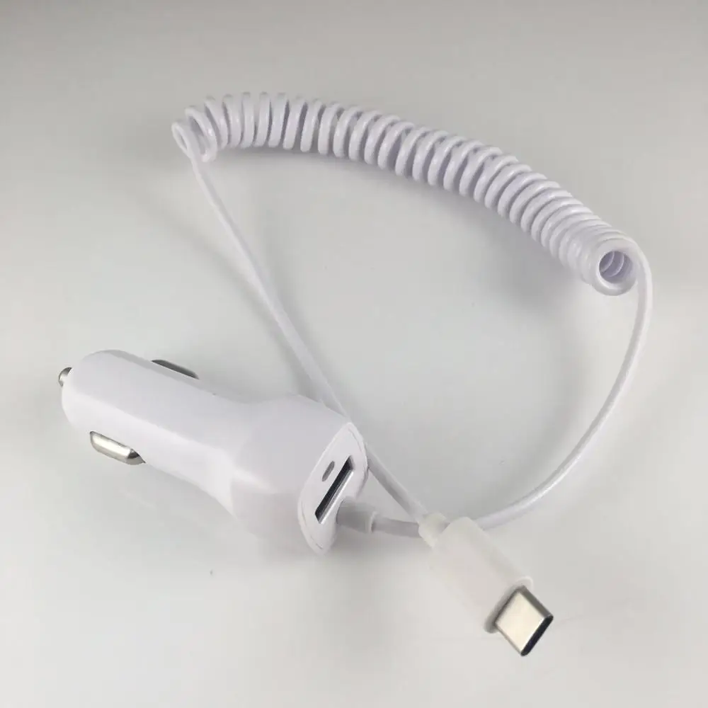 2.1A Type-C Car Charger For Xiaomi Mi CC9 CC9E A3 9T Pro Redmi K20 Note 7 MIX 2S Mix 3 Max 2 5X 6X A2 8 9 | Мобильные телефоны и