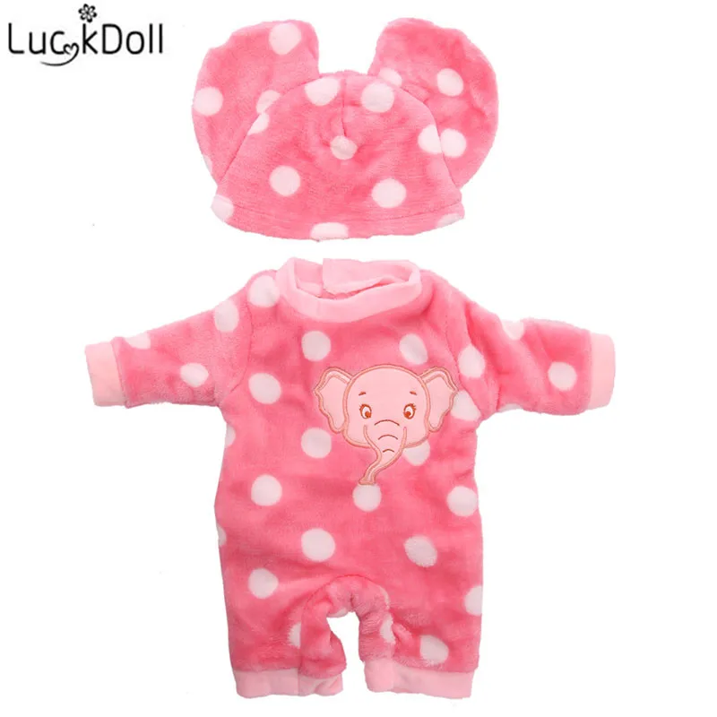 Великолепная пижама LUCKDOLL 18 дюймов американская кукла 43 см аксессуары для одежды