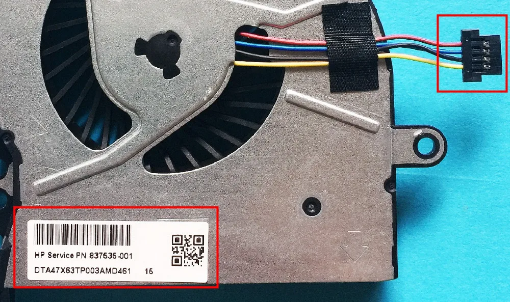 Новый охлаждающий вентилятор для ноутбука радиатор HP ProBook 450 G3 450G3 NS65B00 14M13 455 470