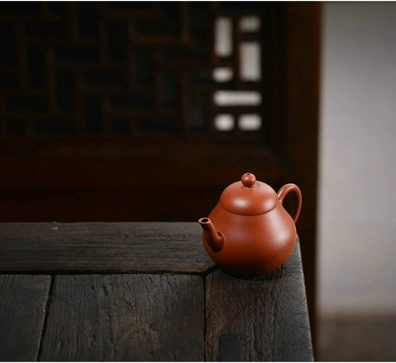 "King tea Mall" Yixing tea pot "Li Xing"(в форме груши) ZhuNi Mud 110CC, для китайское кун-фу чадао, чайные изделия, чайные наборы, чайные инструменты