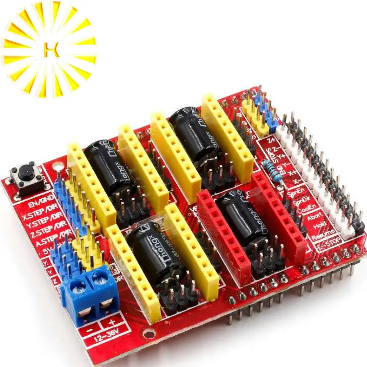 V3 гравер Щит 3D принтер ЧПУ для arduino щит V3|Интегральные схемы| |