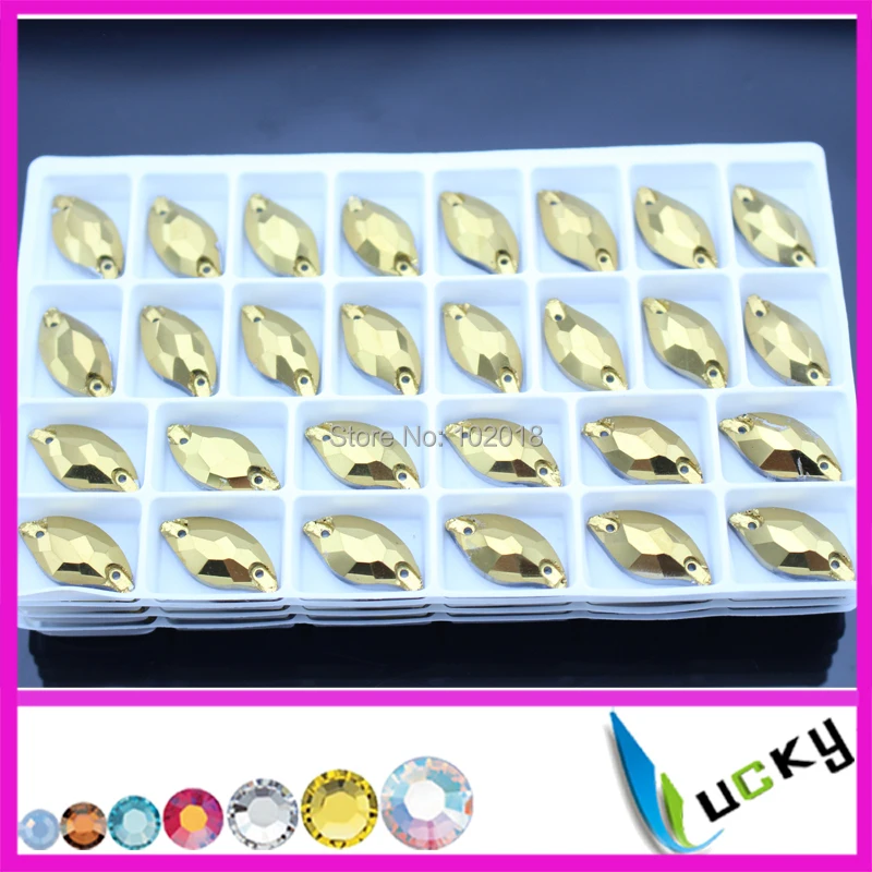 2014 New!Freeshipping 112pcs 10*20mm sew on rhinestones number 3073# Aurum strass crystal beads Mermaid shape for wedding dress | Дом и сад