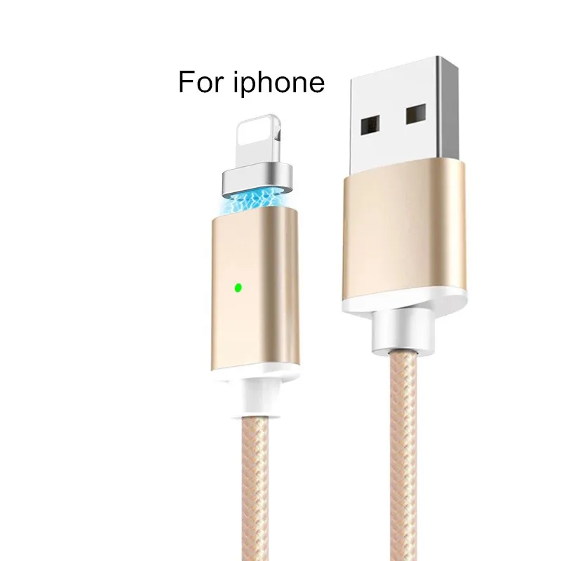 Магнитный кабель Vanniso Micro USB 2A, кабель для быстрой зарядки для iPhone XS X XR 8 7 samsung S8 type C, магнитный кабель для мобильных телефонов
