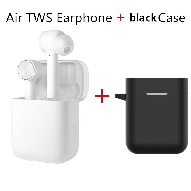 Оригинальные наушники Xiaomi Air TWS Airdots Pro, bluetooth-гарнитура, стерео, ANC переключатель, ENC, автоматическая пауза, управление нажатием, беспроводные наушники - Цвет: white add black