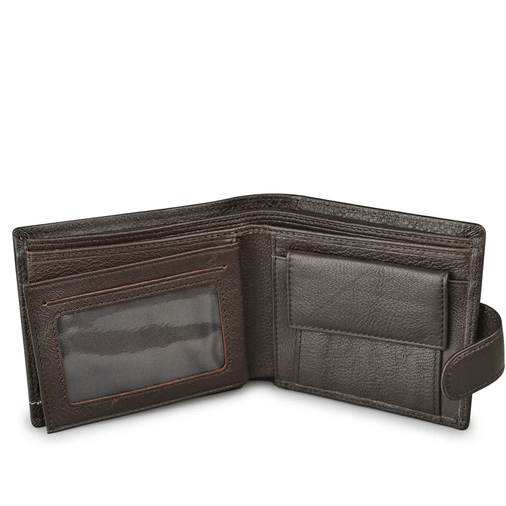 HH Man кошельки 100% натуральная кожа винтажные мужские ID держатель для карт монета