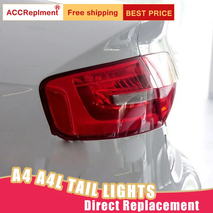 Новые светодиодный задсветильник в сборе для Audi A4 A4L 2013-2016 светодиодные задние