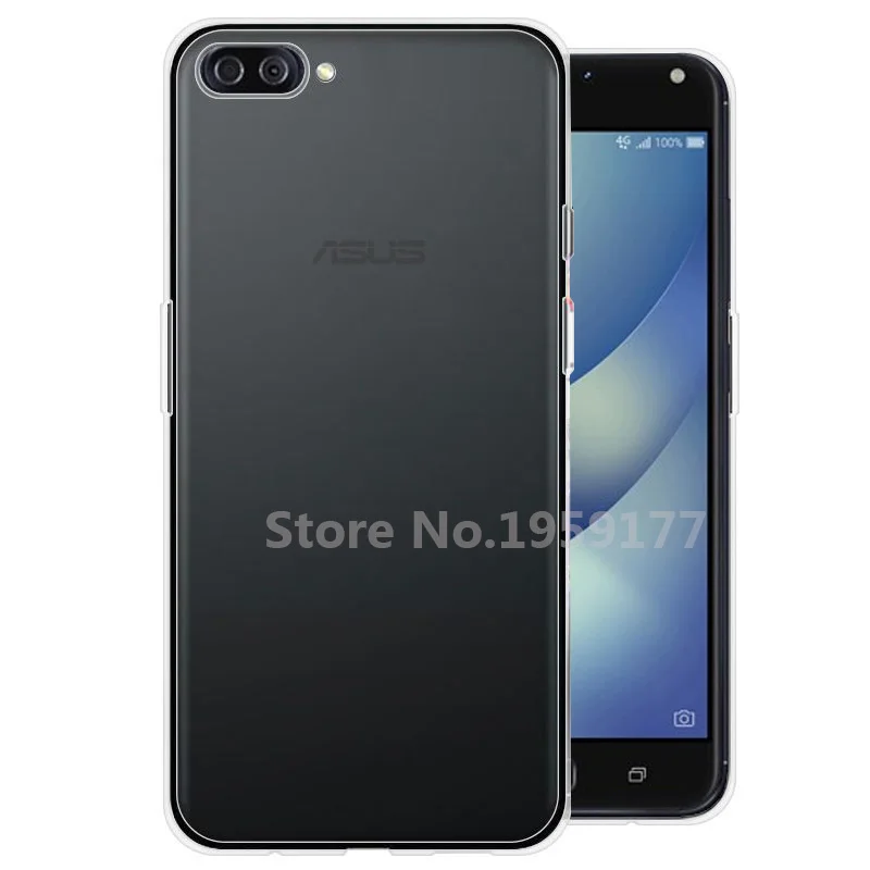 Оригинальный мягкий чехол Asus ZenFone 4 Max ZC554KL силиконовая задняя крышка для телефона