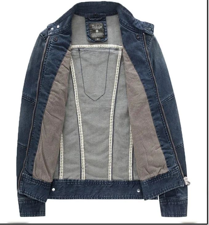 cowboy patchwork jeans coats 