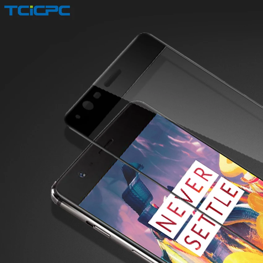 TCICPC закаленное стекло для Oneplus 3T Oneplus 3 полная Защита экрана для One Plus 3t 3 Oneplus3 A3010 9H защитная пленка, стекло