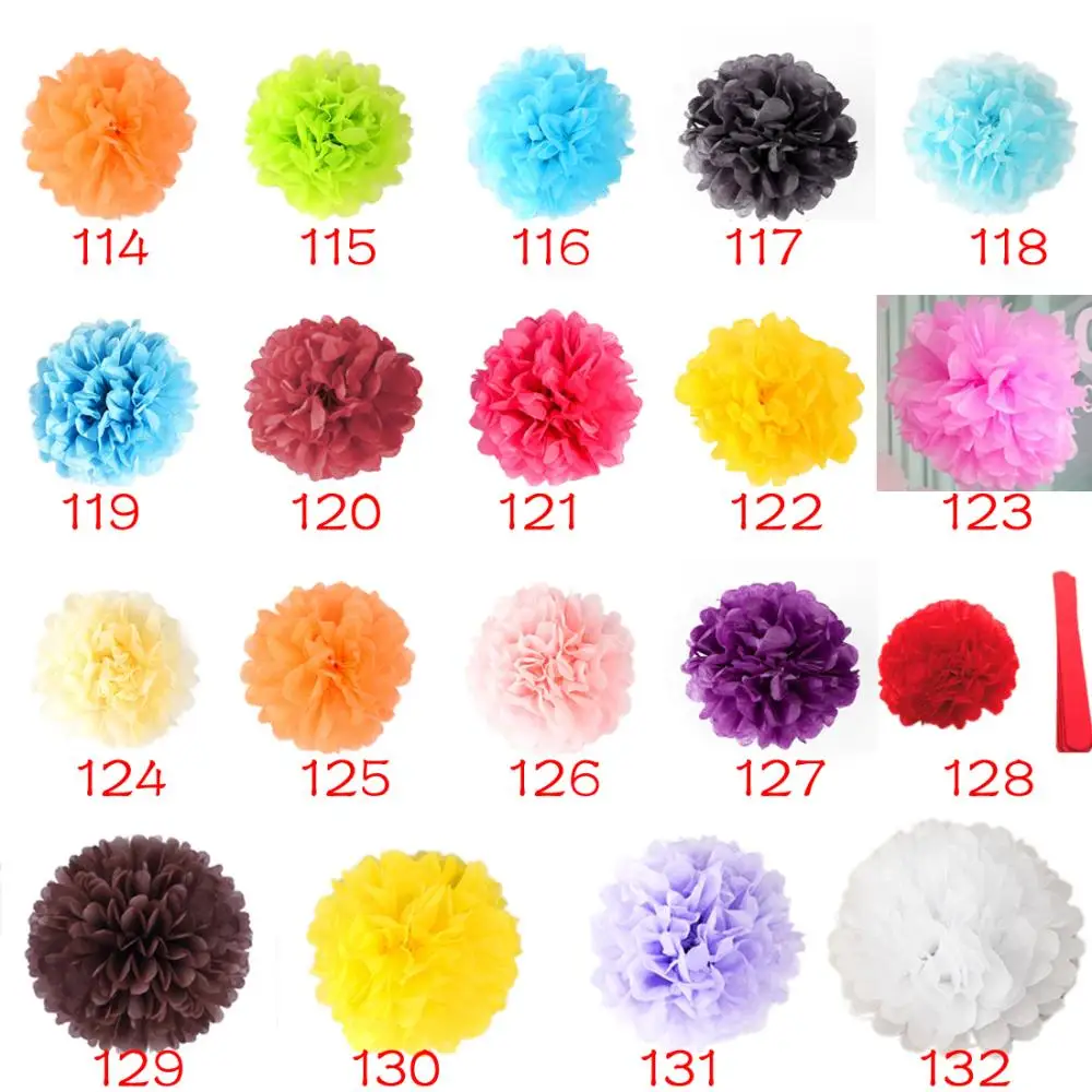 Папиросная бумага цветочные шарики 1 шт. сделай сам бумажный цветок для свадьбы