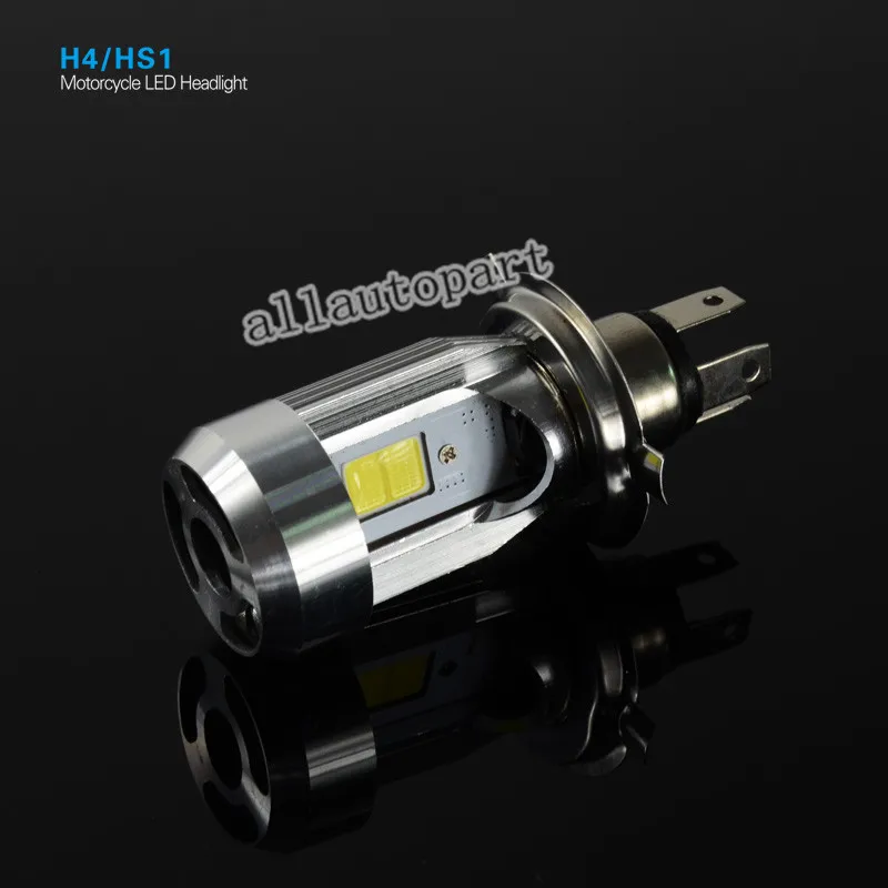 Фара для мотоцикла H4 P43t Led 20 Вт 2000LM Hi/Lo скутер Мото ATV 6000K свет Замена галогенной