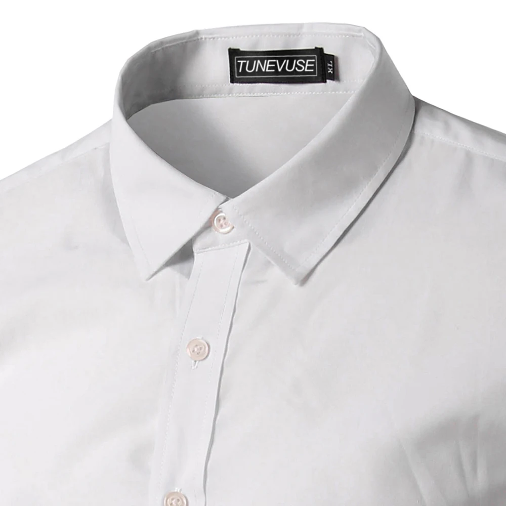 Новинка 2018 летняя мужская рубашка с коротким рукавом приталенная Camisa Social Masculina