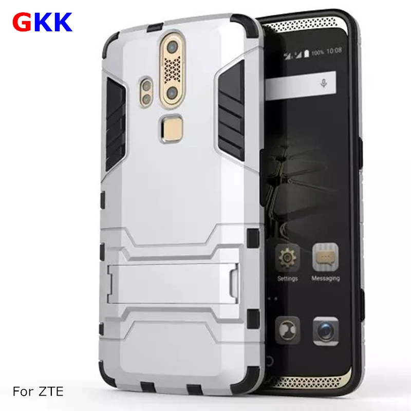 GKK 2в1 противоударный защитный чехол для телефона ZTE Grand X3 AXON с держателем сотового