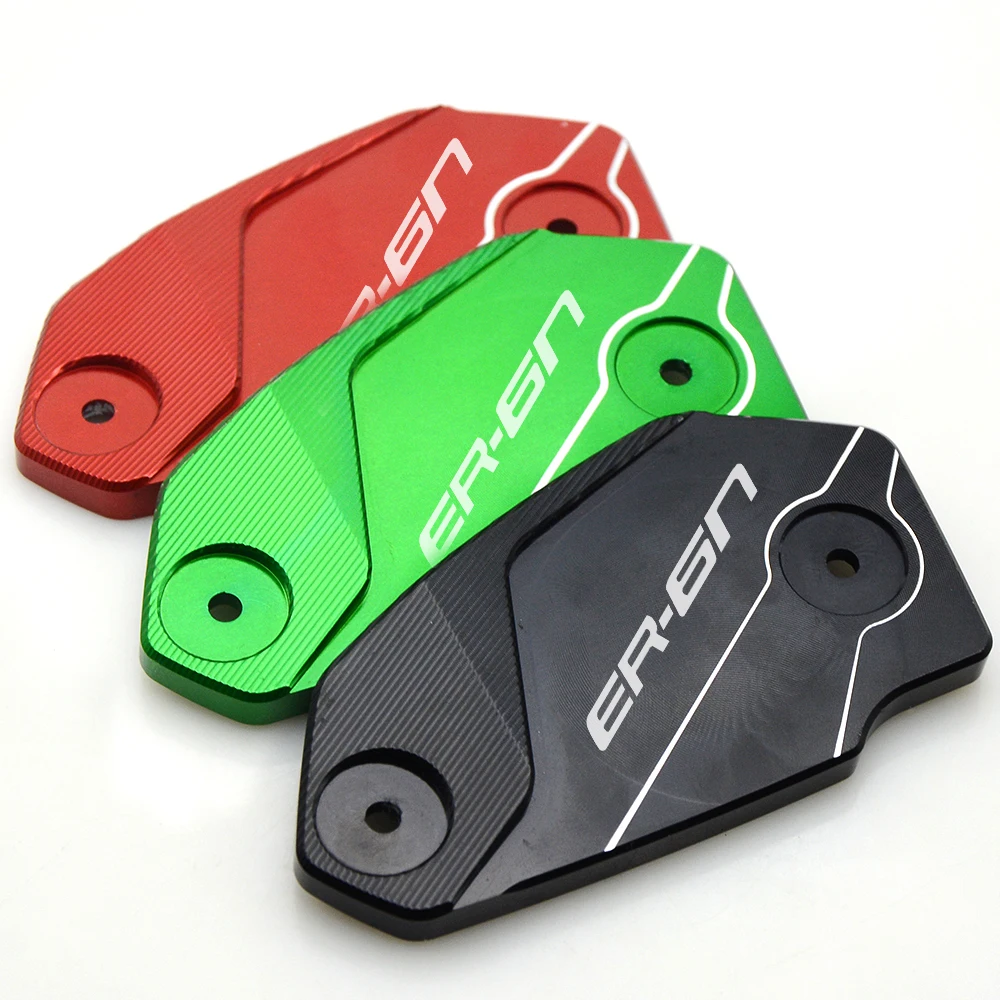 Для Kawasaki ER6N ER 6N ER6F бак мотоцикла Кепки охватывает ЧПУ Заготовка тормозной