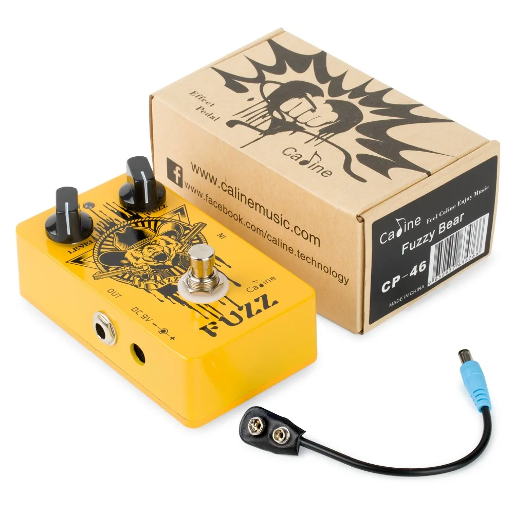 Новое поступление Caline CP 46 Fuzz гитарная педаль из алюминиевого сплава с истинным