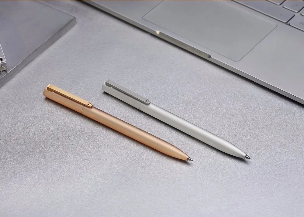 Xiaomi металлический знак ручка с оригинальным Mijia заправлять черными чернилами PREMEC Швейцария Mikuni чернила